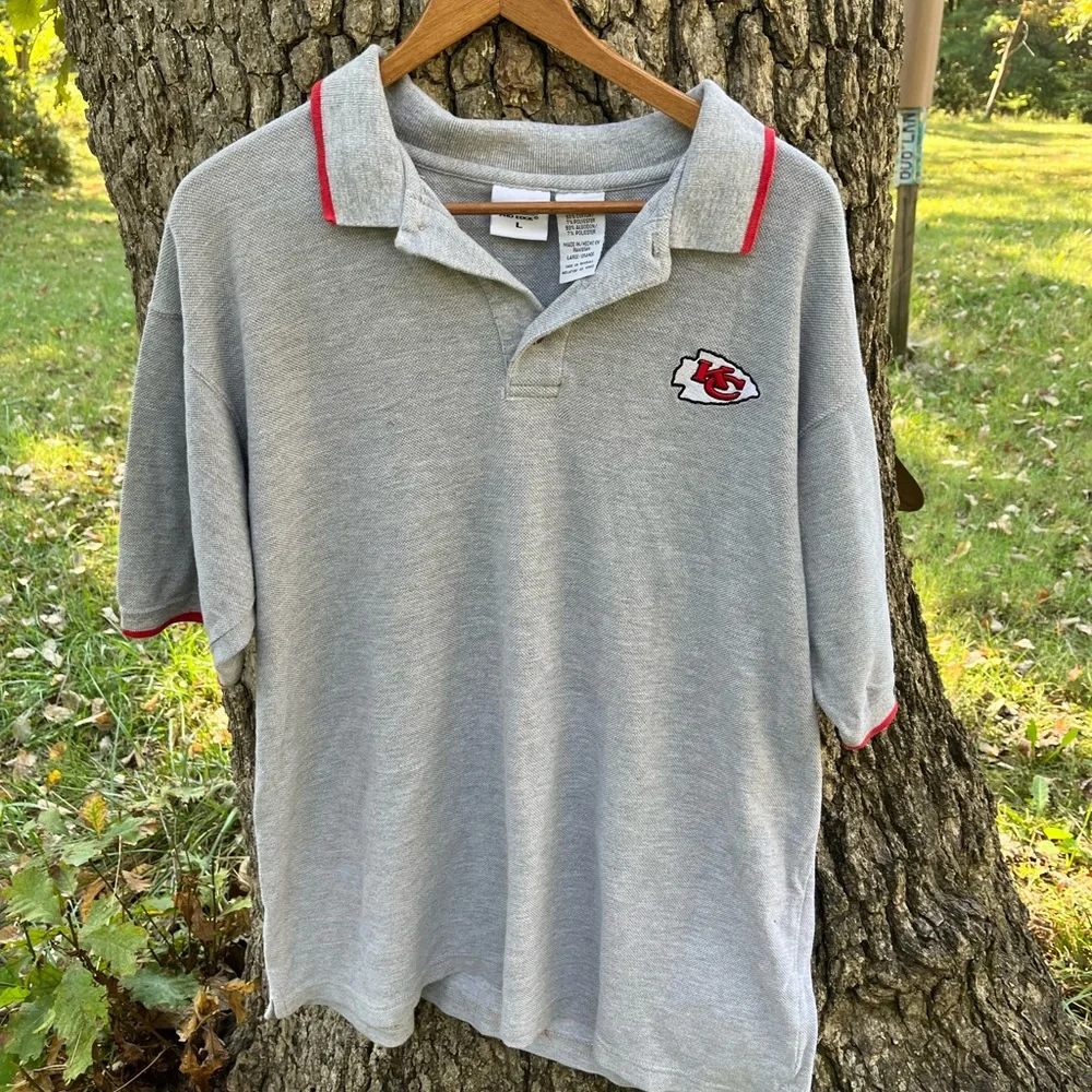 Men’s Pro Edge KC Chiefs Polo in size L - Picture 3 of 5